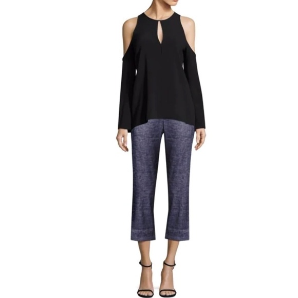 Theory Cutout Sarver top open shoulders size M - Picture 6 of 8